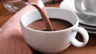 Chocolate quente simples