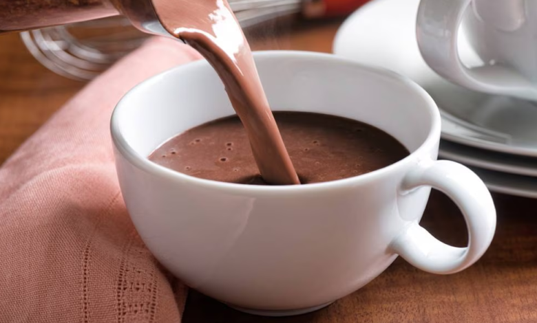 Chocolate quente simples