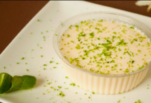 Mousse de limão rápido