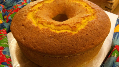 Bolo de milho de lata no liquidificador